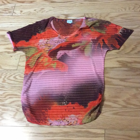 M Live and Let Live Beach colorful coverup - Picture 3 of 16